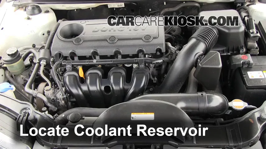 2010 Kia Forte EX 2.0L 4 Cyl. Sedan (4 Door) Coolant (Antifreeze)